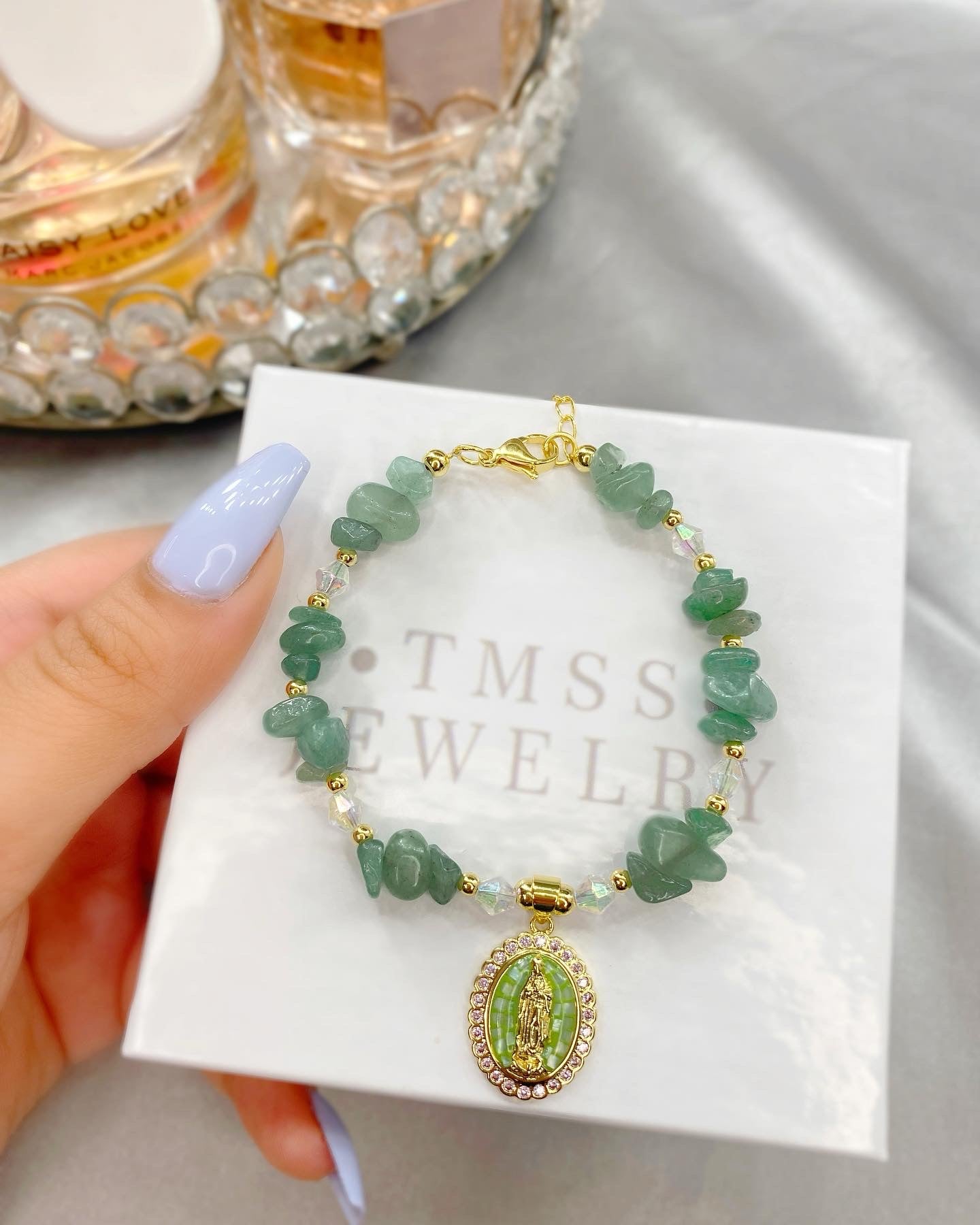 Emerald Mary Bracelet